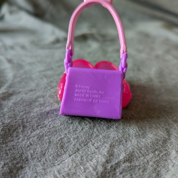 Disney Fancy Nancy Doll Minnie Shoes Purse Replacement Set 8" Pink Purple Set 2p - Picture 3 of 12